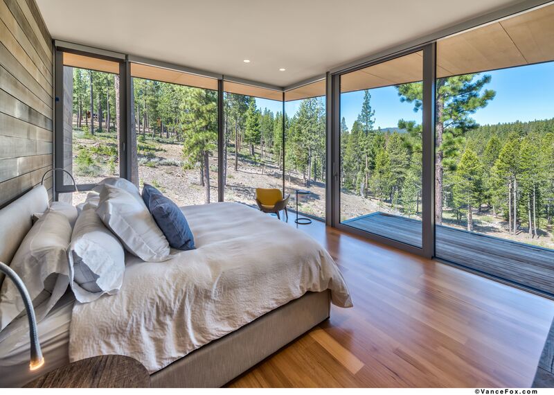 SlimLine 38 Ramen, SlimLine 38 Deuren, ConceptWall 50 Vliesgevels en Mosquito Overige producten - Martis Camp gelegen in Truckee, CA, Verenigde Staten van Amerika