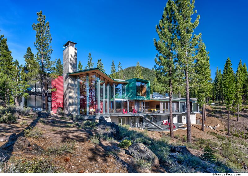 SlimLine 38 Ramen, SlimLine 38 Deuren, ConceptWall 50 Vliesgevels en Mosquito Overige producten - Martis Camp gelegen in Truckee, CA, Verenigde Staten van Amerika