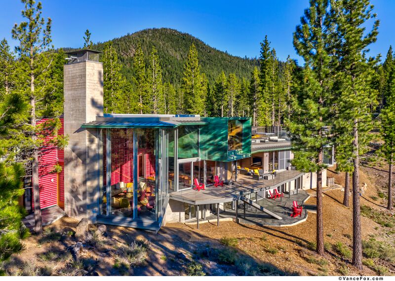 SlimLine 38 Ramen, SlimLine 38 Deuren, ConceptWall 50 Vliesgevels en Mosquito Overige producten - Martis Camp gelegen in Truckee, CA, Verenigde Staten van Amerika