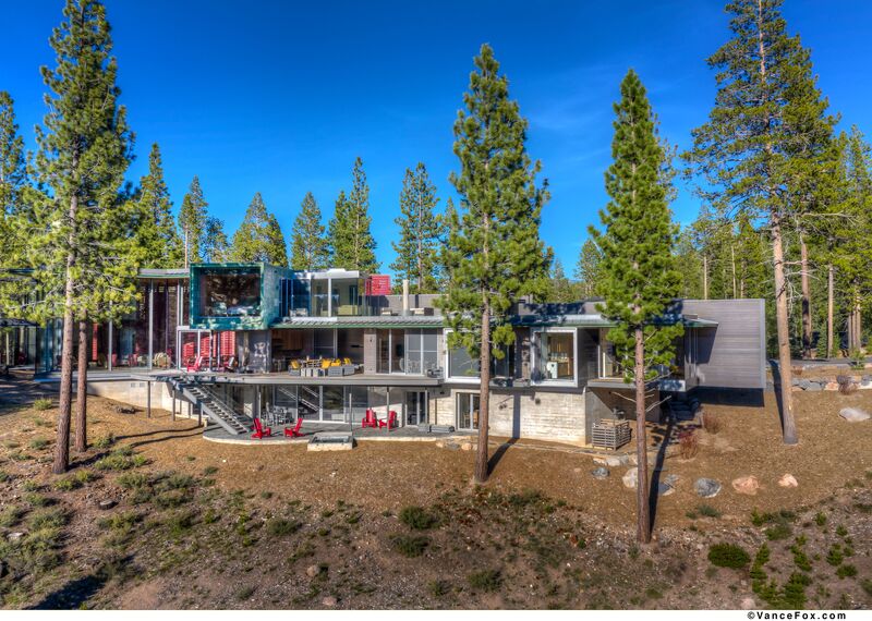 SlimLine 38 Ramen, SlimLine 38 Deuren, ConceptWall 50 Vliesgevels en Mosquito Overige producten - Martis Camp gelegen in Truckee, CA, Verenigde Staten van Amerika