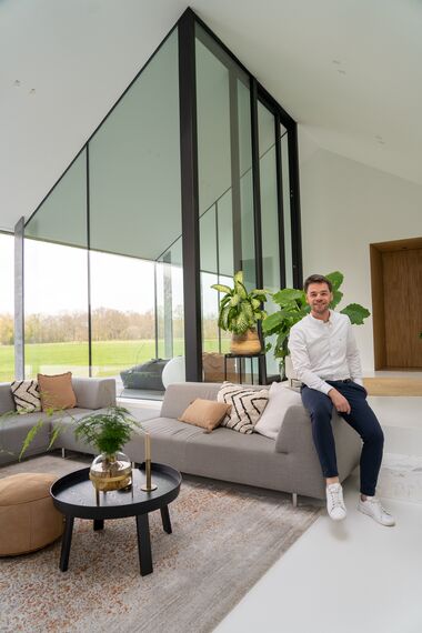 SlimLine 38 Deuren, ConceptPatio 130 Schuifsystemen en ConceptSystem 77 Ramen - Het Kleine Krikhaar: van landbouwschuur tot luxueus droomhuis gelegen in Geesteren, Nederland