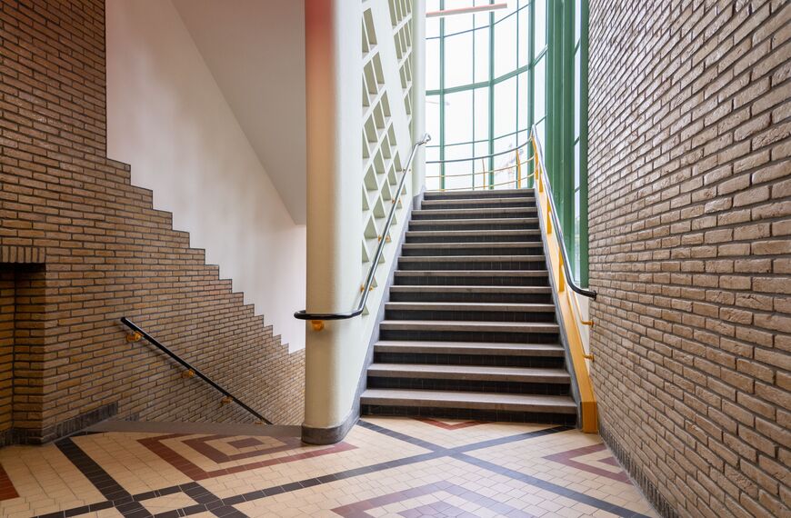 SlimLine 38 Deuren en SlimLine 38 Ramen - Appartementencomplex Philips Bedrijfsschool: historische puzzeltocht resulteert in dertig verschillende woningtypes gelegen in Eindhoven, Nederland