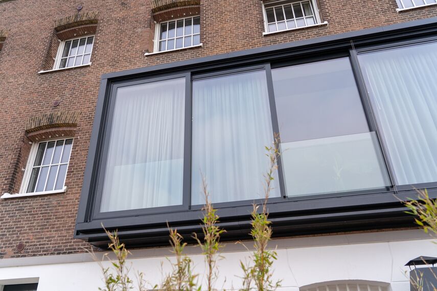 ConceptPatio 130 Schuifsystemen, ConceptSystem 77 Ramen en SlimLine 38 Deuren - Appartementencomplex Tuin van Noord: van gevangenis naar luxe woningen gelegen in Rotterdam, Nederland