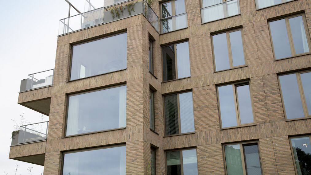 SlimLine 38 Deuren, ConceptSystem 77 Deuren, CW 50 Standard Vliesgevels en ConceptWall 50 Vliesgevels - Residental/Project Urban villa's Jeroen Bosch Park: Een nieuwe skyline van Den Bosch gelegen in 's Hertogenbosch, Nederland
