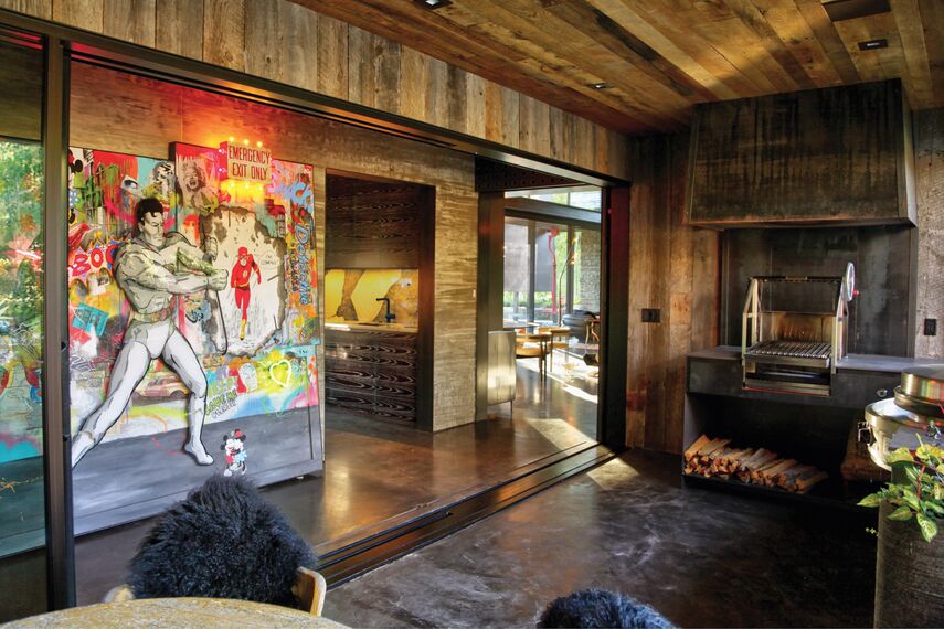 ConceptSystem 77 Ramen, ConceptSystem 77 Deuren, HiFinity Schuifsystemen en Purity Handgrepen - Flying Star Residence gelegen in Bridger Canyon, Verenigde Staten van Amerika