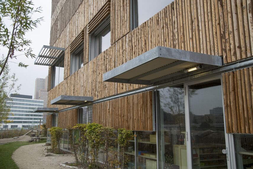 CS 38-SL Geannuleerde systemen en SlimLine 38 Ramen - Boarding school Kindercampus Zuidas: Robuust en fris gelegen in Amsterdam, Nederland