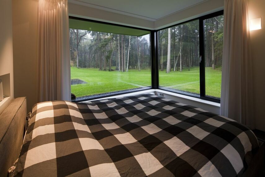 CS 38-SL Geannuleerde systemen, ConceptPatio 130 Schuifsystemen en ConceptWall 50 Vliesgevels - House Copierwoning: Bedrieglijk bescheiden aanbouw aan oorspronkelijk ontwerp van Gerrit Rietveld gelegen in Zeist, Nederland