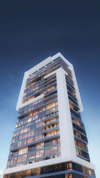 HiFinity Schuifsystemen - Appartementencomplex Black Forest Building 11 gelegen in Shanghai, China