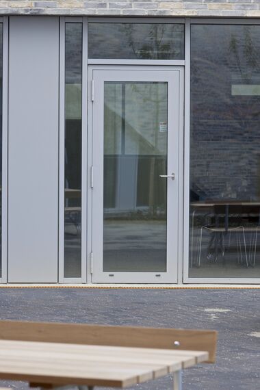 BriseSoleil 100 Zonwering, CS 104 (c) Geannuleerde systemen en ConceptWall 50-HI Vliesgevels - Office building Det Faglige Hus gelegen inDenemarken