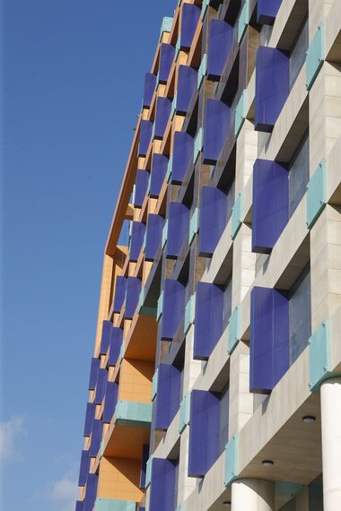 ConceptWall 50 Vliesgevels - Office building Shur Plaza gelegen in Baku, Azerbeidzjan