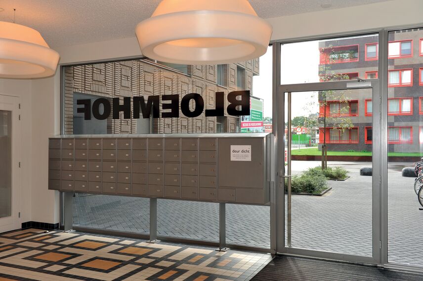 CS 38-SL Geannuleerde systemen, CS 38-SL Geannuleerde systemen en SlimLine 38 Ramen - Bloemhof: rank beeld met speciaal ontworpen bakstenen gevel gelegen in Groningen, Nederland