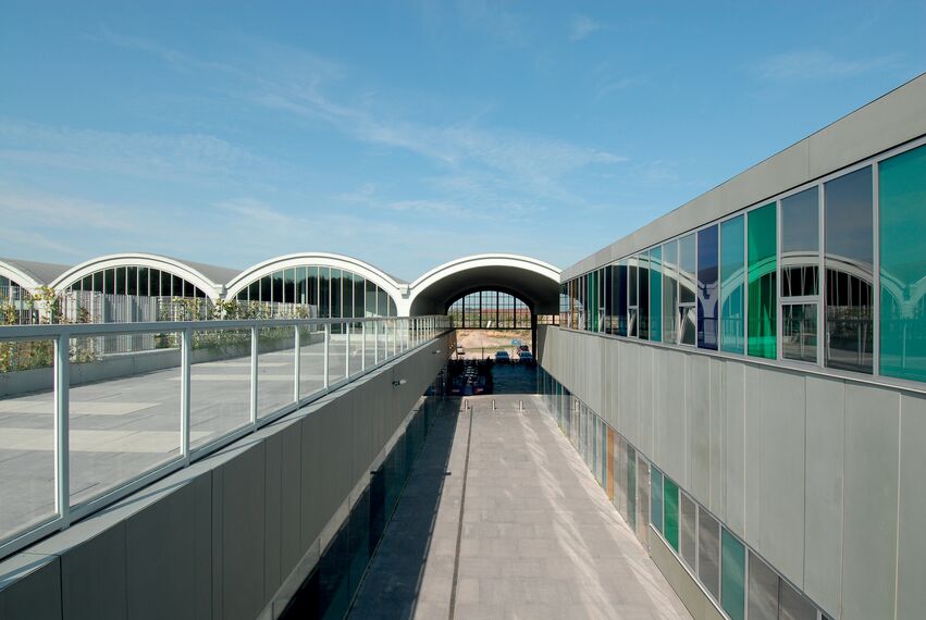 ConceptWall 60 Vliesgevels - Office building Spilcentrum de Hangar gelegen in Eindhoven, Nederland