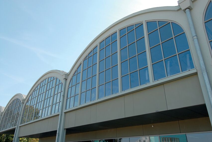 ConceptWall 60 Vliesgevels - Office building Spilcentrum de Hangar gelegen in Eindhoven, Nederland