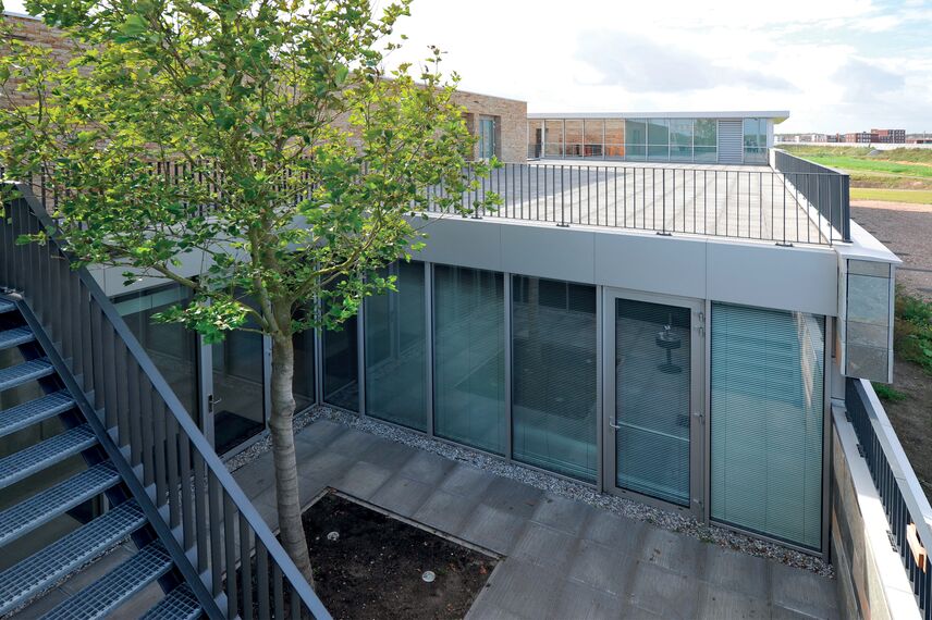 ConceptWall 50 Vliesgevels - School International School Almere gelegen in Almere, Nederland