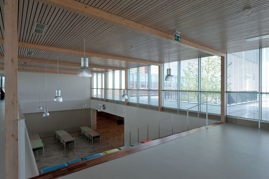 ConceptWall 50 Vliesgevels - School International School Almere gelegen in Almere, Nederland