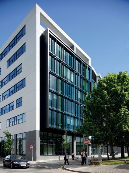 ConceptWall 50 Vliesgevels - Office building Severn Trent Headquarters gelegen in Coventry, Verenigd Koninkrijk