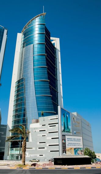 ConceptWall 50 Vliesgevels - Office building Platinum Tower gelegen in Seef Area, Bahrein