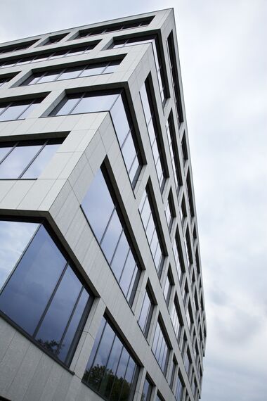 ConceptWall 50 Vliesgevels, ConceptSystem 68 Deuren en ConceptSystem 68 Ramen - Office building City Link Kantoren Berchem gelegen in Berchem, België