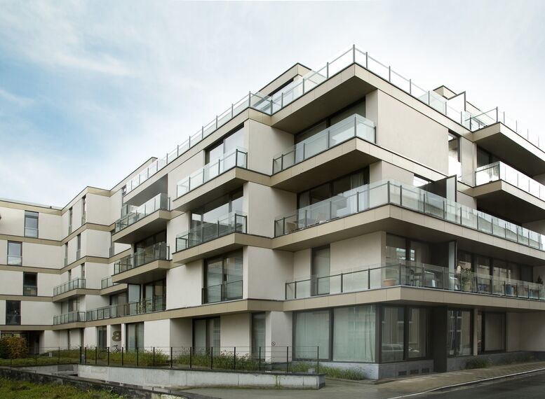 Appartementencomplex Riverside Garden gelegen in Gent, België