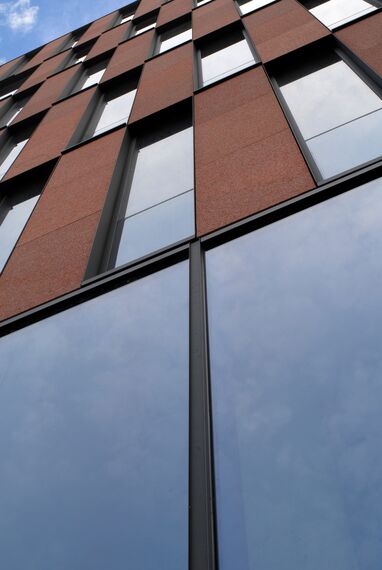 ConceptWall 60 Vliesgevels - Tiensevest Office Complex gelegen in Leuven, België