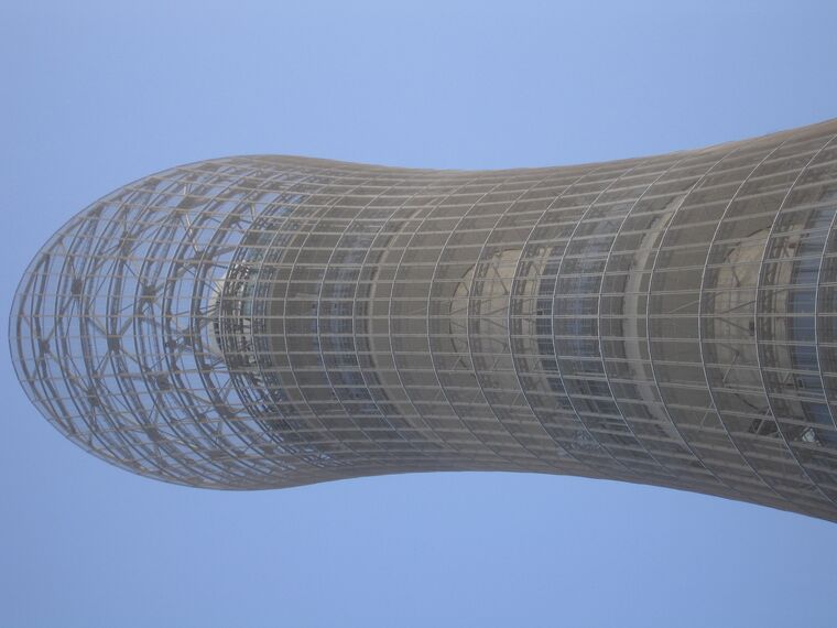 ConceptWall 50 Vliesgevels en ConceptWall 86 Vliesgevels - Business center Aspire Tower gelegen in Doha, Qatar