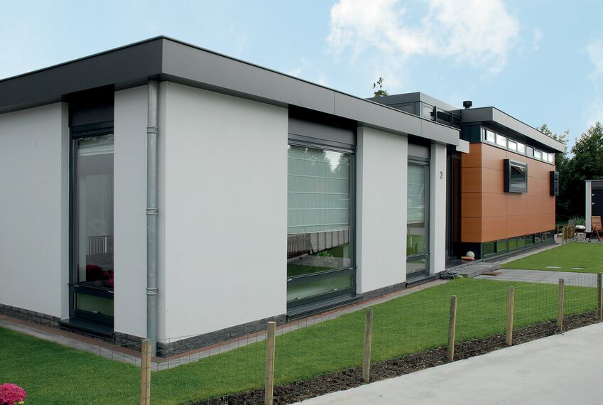 CP 96 Schuifsystemen - Villa Watervilla's: Deels onder water gelegen in Wilnis, Nederland