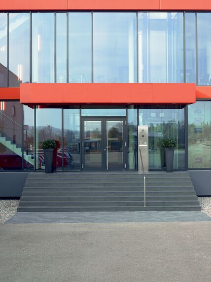 ConceptWall 50 Vliesgevels - Office building Buck KG gelegen in Mengen, Duitsland