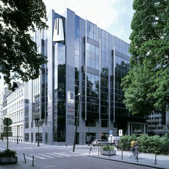 ConceptWall 86 Vliesgevels - Office building Office Building Espace Meeuws gelegen in Brussels, België