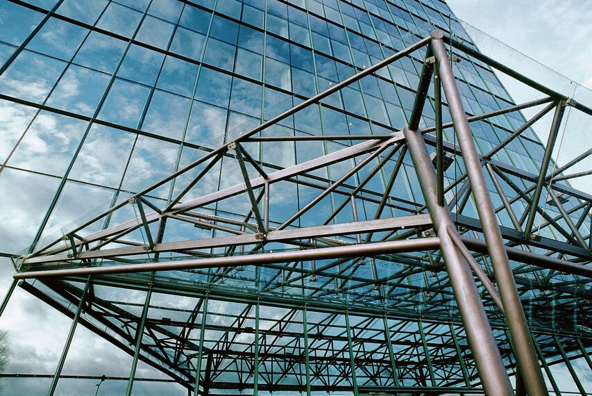 ConceptWall 50 Vliesgevels - Office building Hanner UAB gelegen in Vilnius, Litouwen