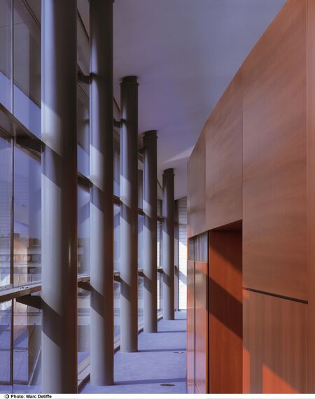 ConceptWall 50 Vliesgevels - Office building Brussels Parliament gelegen in Brussels, België