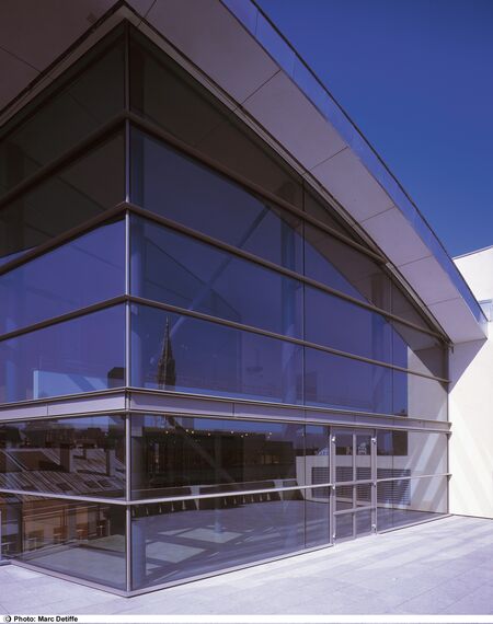 ConceptWall 50 Vliesgevels - Office building Brussels Parliament gelegen in Brussels, België