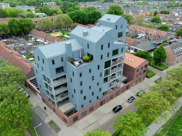 SlimLine 38 Ramen, ConceptPatio 130 Schuifsystemen en ConceptPatio 155 Schuifsystemen - Wolstad Piushaven gelegen in Tilburg, Nederland