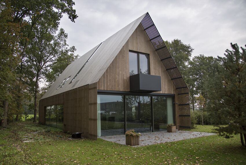 CS 86-HI (c) Geannuleerde systemen, ConceptWall 50 Vliesgevels en HiFinity Schuifsystemen - Bosvilla Voorschoten: Moderne villa op landgoed in Voorschoten gelegen in Voorschoten, Nederland