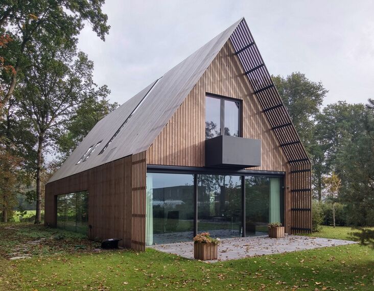 CS 86-HI (c) Geannuleerde systemen, ConceptWall 50 Vliesgevels en HiFinity Schuifsystemen - Bosvilla Voorschoten: Moderne villa op landgoed in Voorschoten gelegen in Voorschoten, Nederland