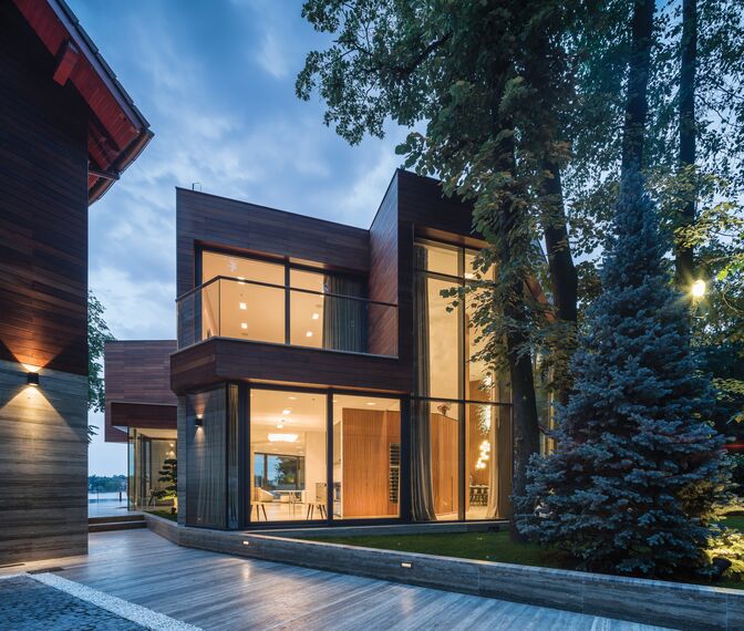 ConceptWall 50 Vliesgevels - Villa Snagov gelegen inRoemenië