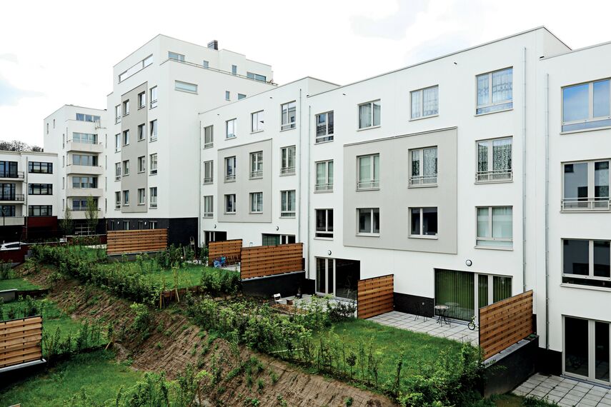 Appartementencomplex Housing complex Bervoets gelegen in Vorst, België