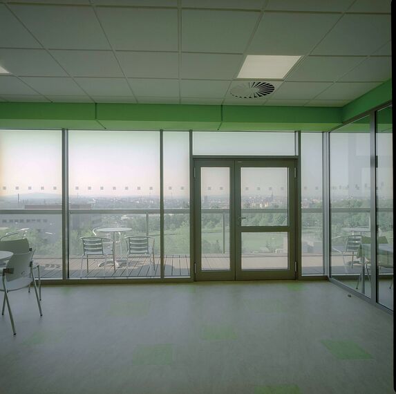 ConceptWall 50 Vliesgevels - Plzeň University Hospital gelegen in Pilsen, Tsjechische Republiek
