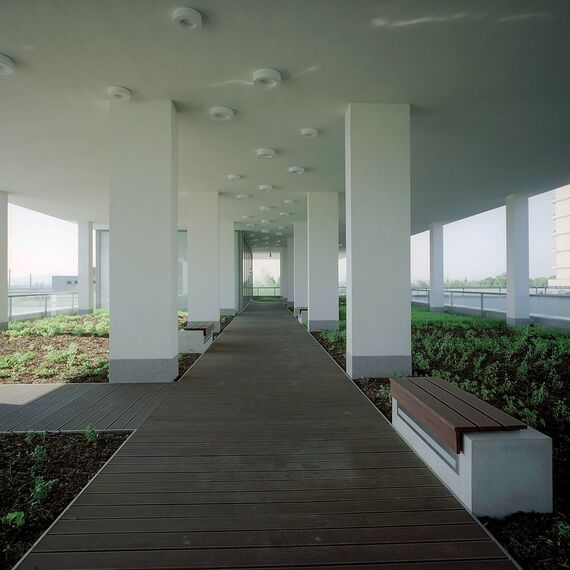 ConceptWall 50 Vliesgevels - Plzeň University Hospital gelegen in Pilsen, Tsjechische Republiek