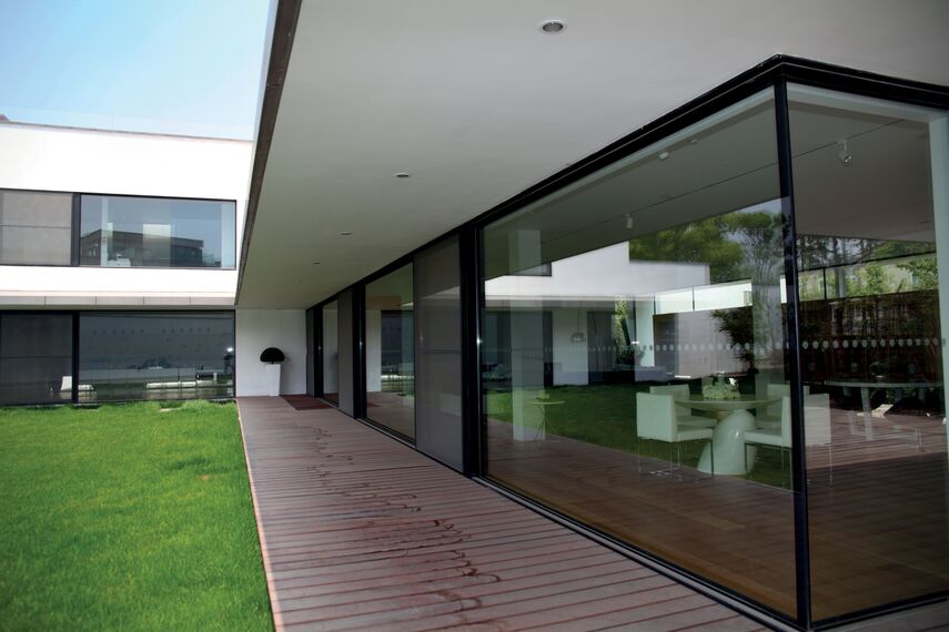 ConceptWall 50 Vliesgevels - Jiujiangtang Villa gelegen in Shanghai, China