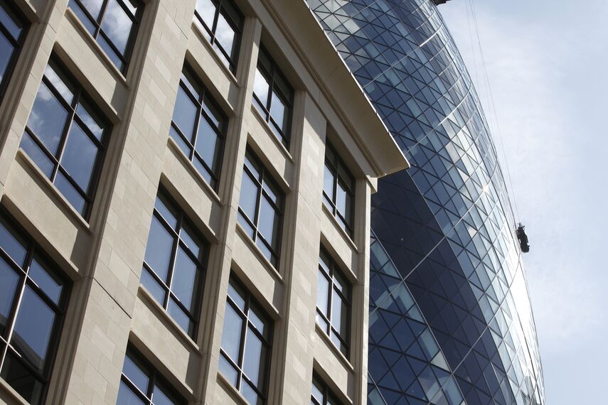 CS 38-SL Geannuleerde systemen, CS 38-SL Geannuleerde systemen, ConceptWall 50 Vliesgevels en ConceptSystem 68 Deuren - Office building 50 St Mary's Axe gelegen in London, Verenigd Koninkrijk