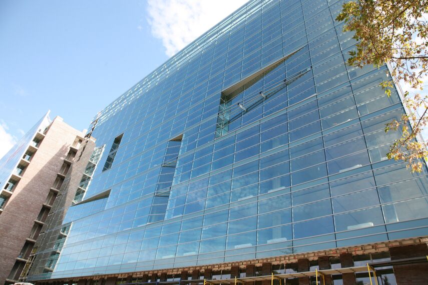 ConceptWall 50 Vliesgevels - Office building Vivaldi Plaza gelegen in Moscow, Rusland