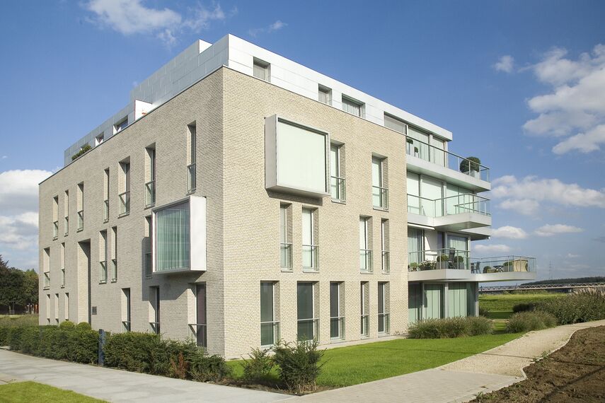 ConceptSystem 59 Deuren, ConceptSystem 68 Ramen, ConceptSystem 59 Ramen en ConceptSystem 68 Deuren - De Zaat Appartments gelegen in Temse, België