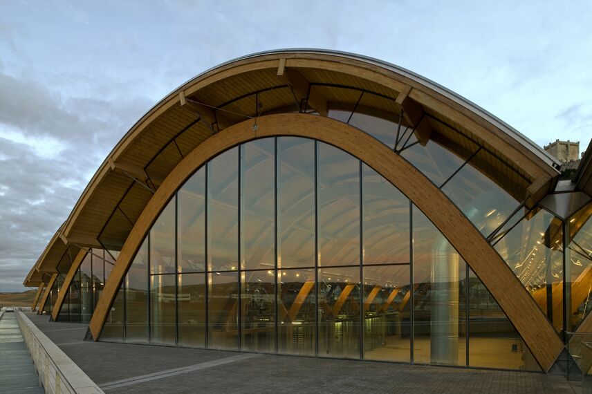 ConceptWall 50 Vliesgevels - Bodega/Wine cellar Bodegas Protos gelegen in Valladolid, Spanje