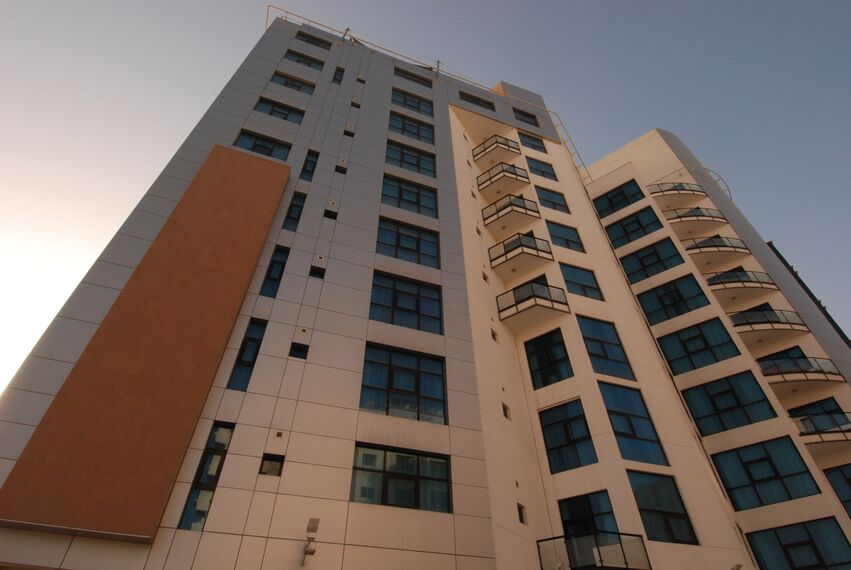 ConceptWall 50 Vliesgevels - Residental/Project SK3 Residential Building gelegen in Mahooz, Bahrein