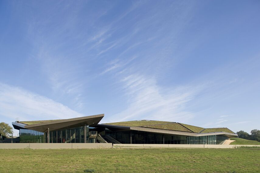 ConceptWall 50 Vliesgevels en CW 50-FV Vliesgevels - Museum Historial De La Vendée Museum gelegen in Les Lucs-sur-Boulogne, Frankrijk