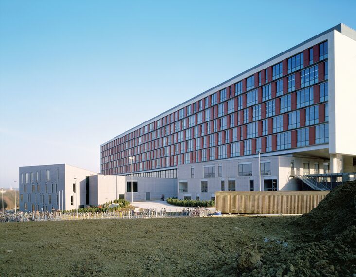 ConceptWall 50 Vliesgevels - College/University University Gasthuisberg gelegen in Leuven, België