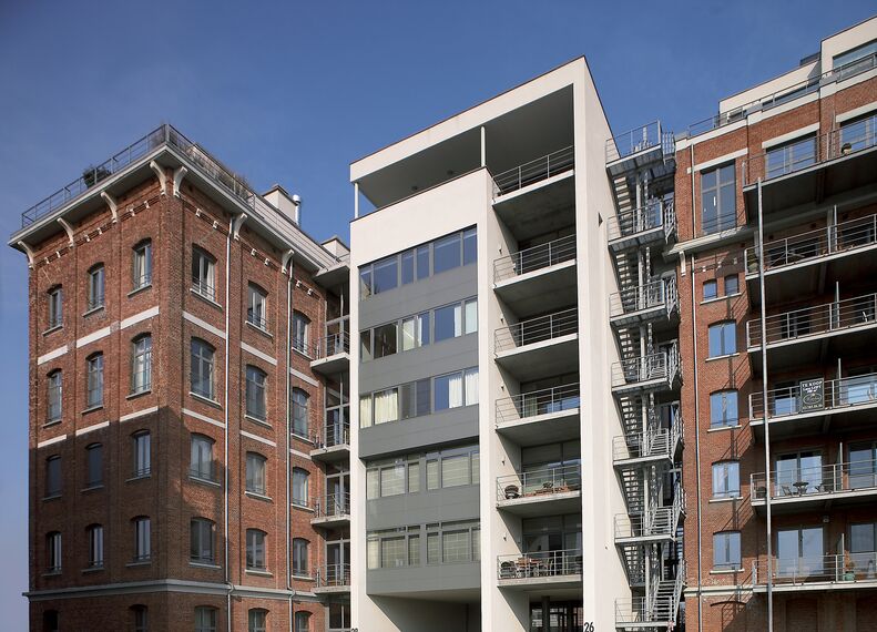 Appartementencomplex Bloemmolens gelegen in Lier, België