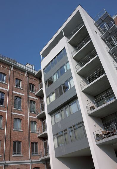 Appartementencomplex Bloemmolens gelegen in Lier, België