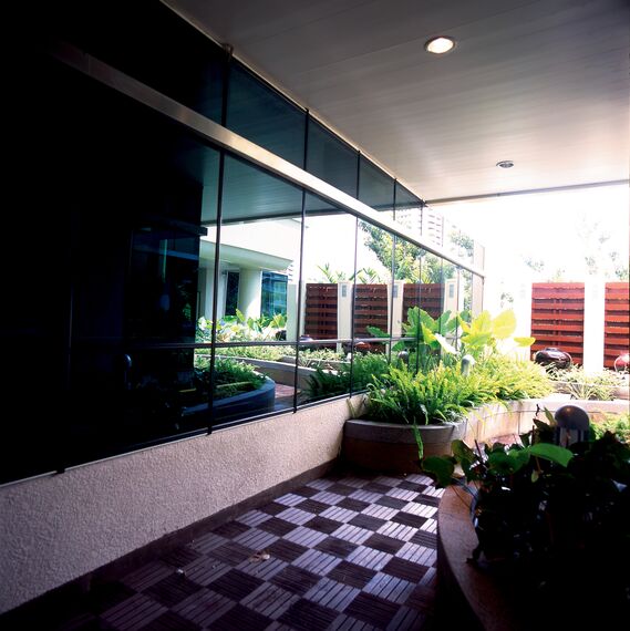 ConceptWall 50 Vliesgevels - Samitivej Sukhumvit Hospital gelegen in Bangkok, Thailand