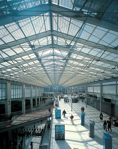 Railway station Gare du Nord - Paris gelegen in Paris, Frankrijk